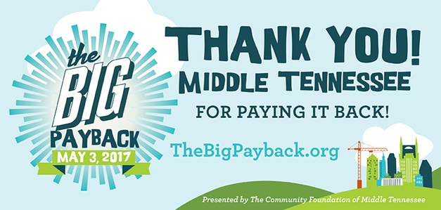 Thank you for supporting the work of local nonprofits during The Big Payback. Together, we raised nearly $2.6 million.